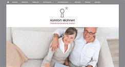 Desktop Screenshot of komfort-wohnen.info